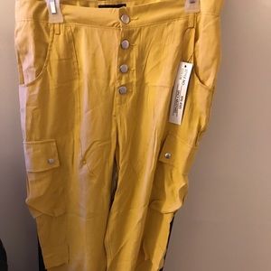 Mustard Pants ( Do Not Stretch )